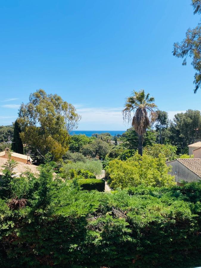 Appartement "Le Fabregas" 4 Pers Vue Mer ラ・セーヌ・シュル・メール エクステリア 写真
